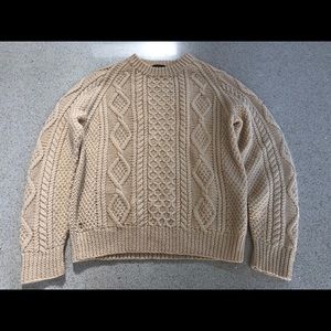 100% wool vintage sweater.